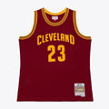 Cleveland Cavaliers LeBron James Mitchell & Ness Wine 2015-16 Swingman Jersey for Men product image 1, provided for visual