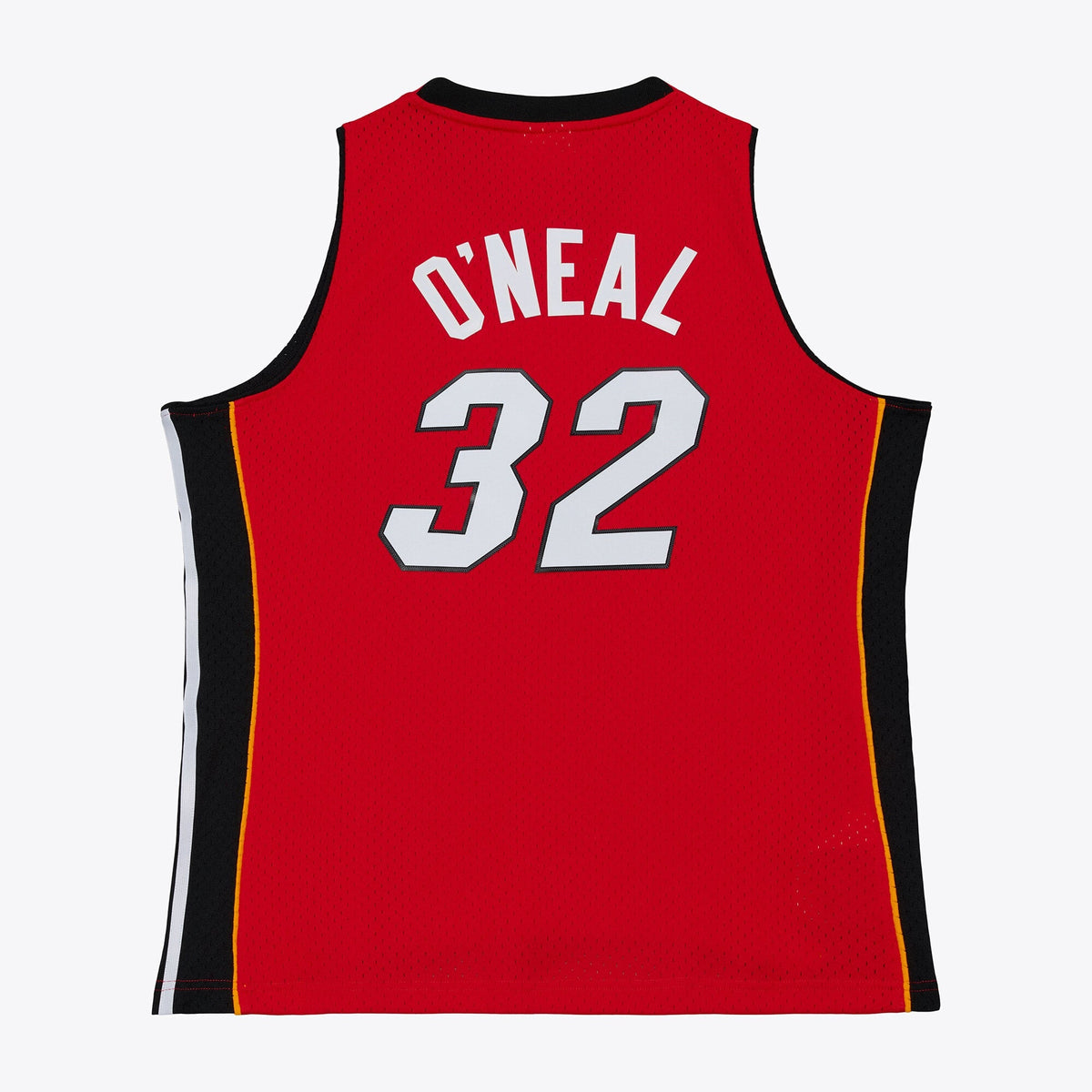 Miami Heat Shaquille O'Neal Mitchell & Ness Red 2005-06 Swingman Jersey for Men product image 3, provided for visual