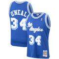 Los Angeles Lakers Shaquille O'Neal Mitchell & Ness Royal Hardwood Classics Swingman Jersey for Men product image 1,