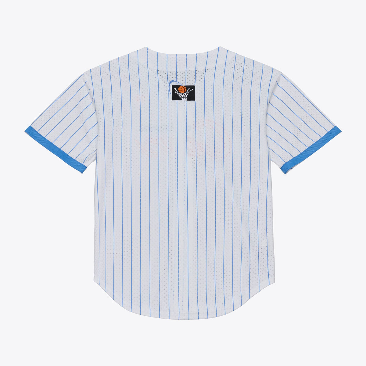 Cleveland Cavaliers Mitchell & Ness White Head Coach Pinstripe Mesh Full-Button Baseball Jersey for Men product image 3,