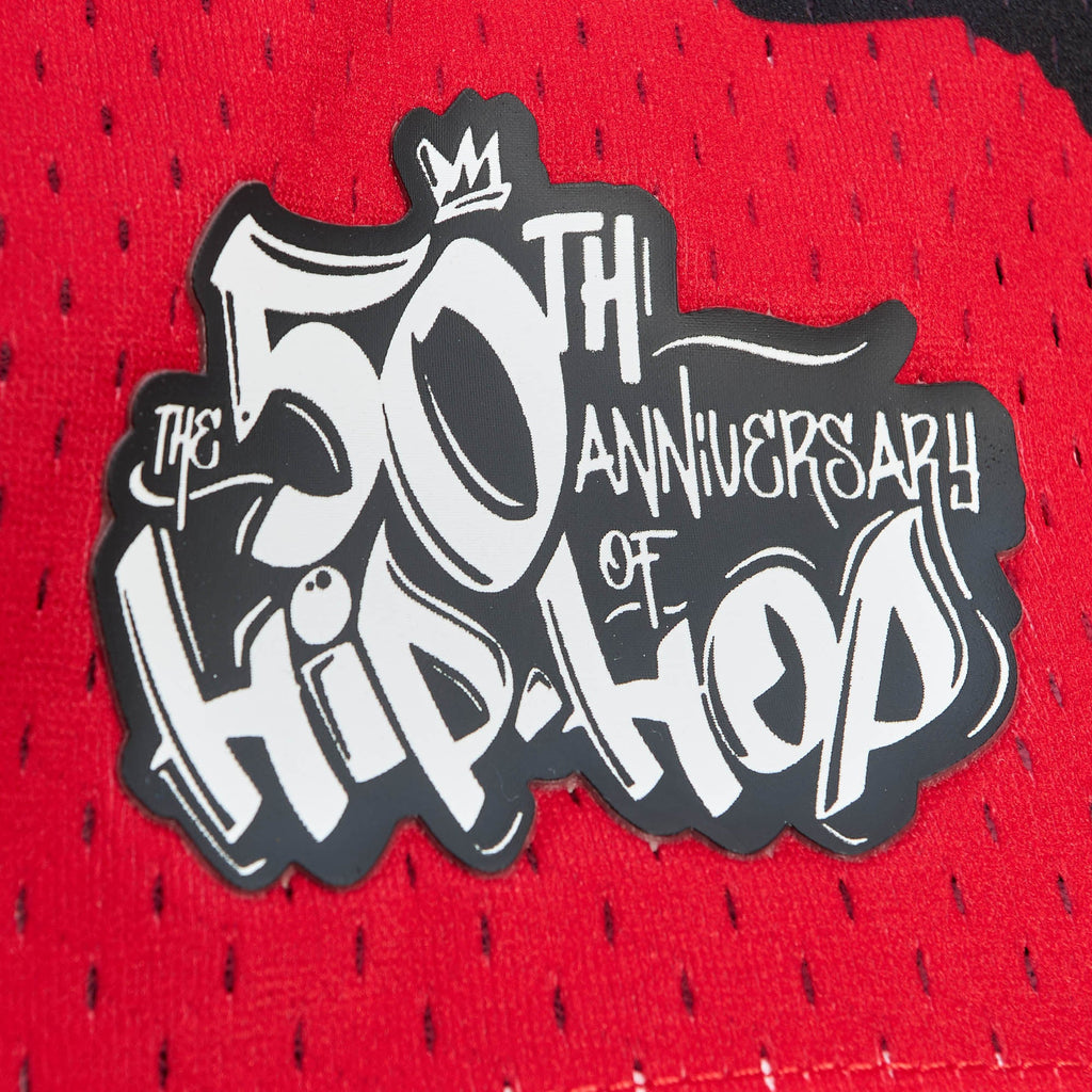 Chicago Bulls Mitchell & Ness x Tats Cru Red Hardwood Classics Fashion Jersey for Men product image 5, provided for visual