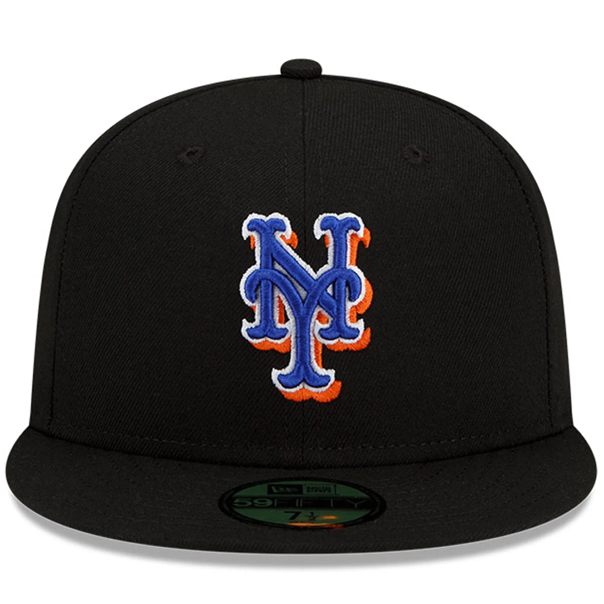 New York Mets New Era Black Alternate Authentic Collection On Field 59FIFTY Fitted Hat product image 4, provided for visual