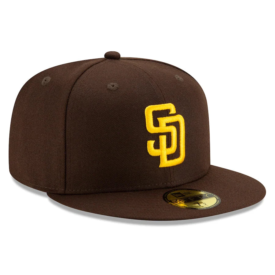 San Diego Padres New Era Brown Authentic Collection On-Field 59FIFTY Fitted Hat product image 4, provided for visual