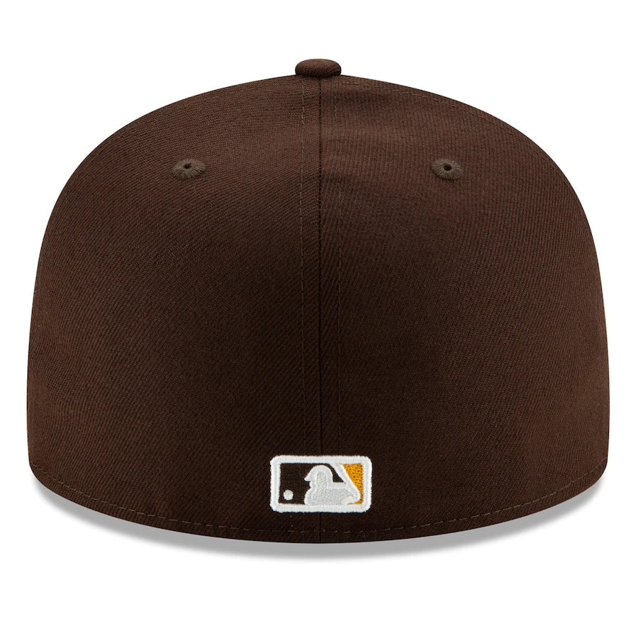 San Diego Padres New Era Brown Authentic Collection On-Field 59FIFTY Fitted Hat product image 3, provided for visual