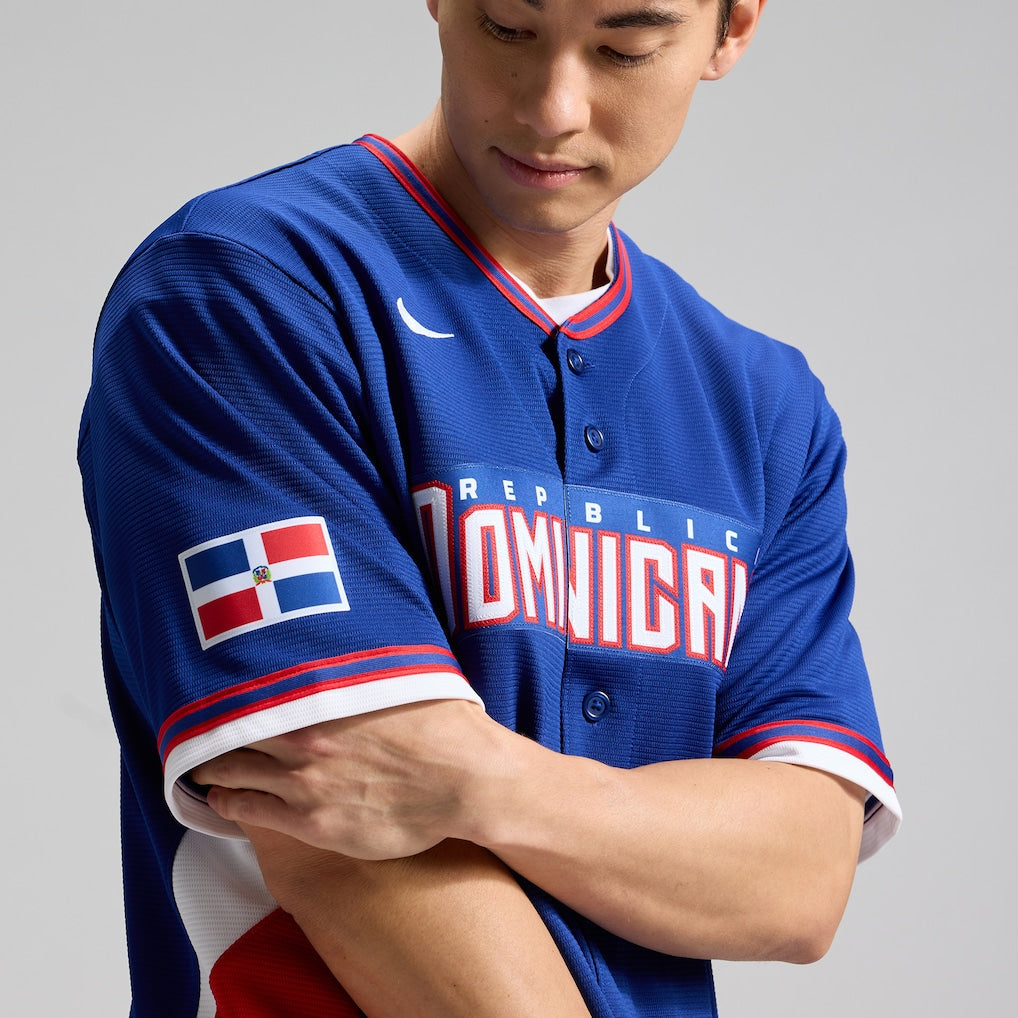 2026 WBC Dominican Republic Men Nike Stadium Jersey – Official Home Edition product image 2, provided for visual reference