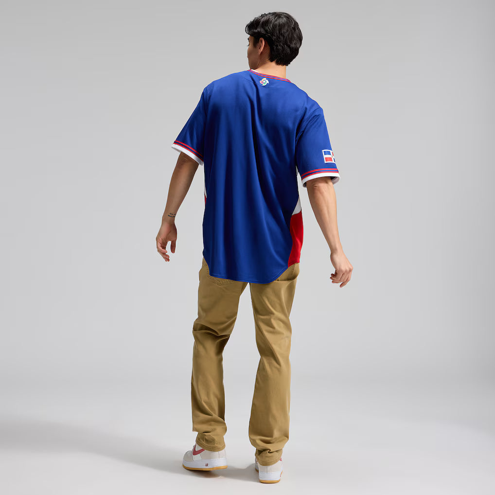 2026 WBC Dominican Republic Men Nike Stadium Jersey – Official Home Edition product image 3, provided for visual reference