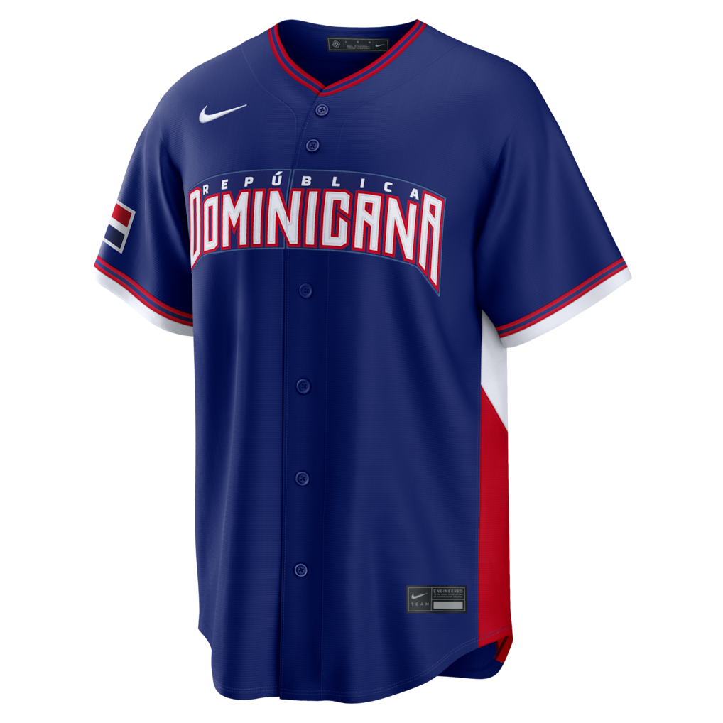 2026 WBC Dominican Republic Men Nike Stadium Jersey – Official Home Edition product image 1, provided for visual reference