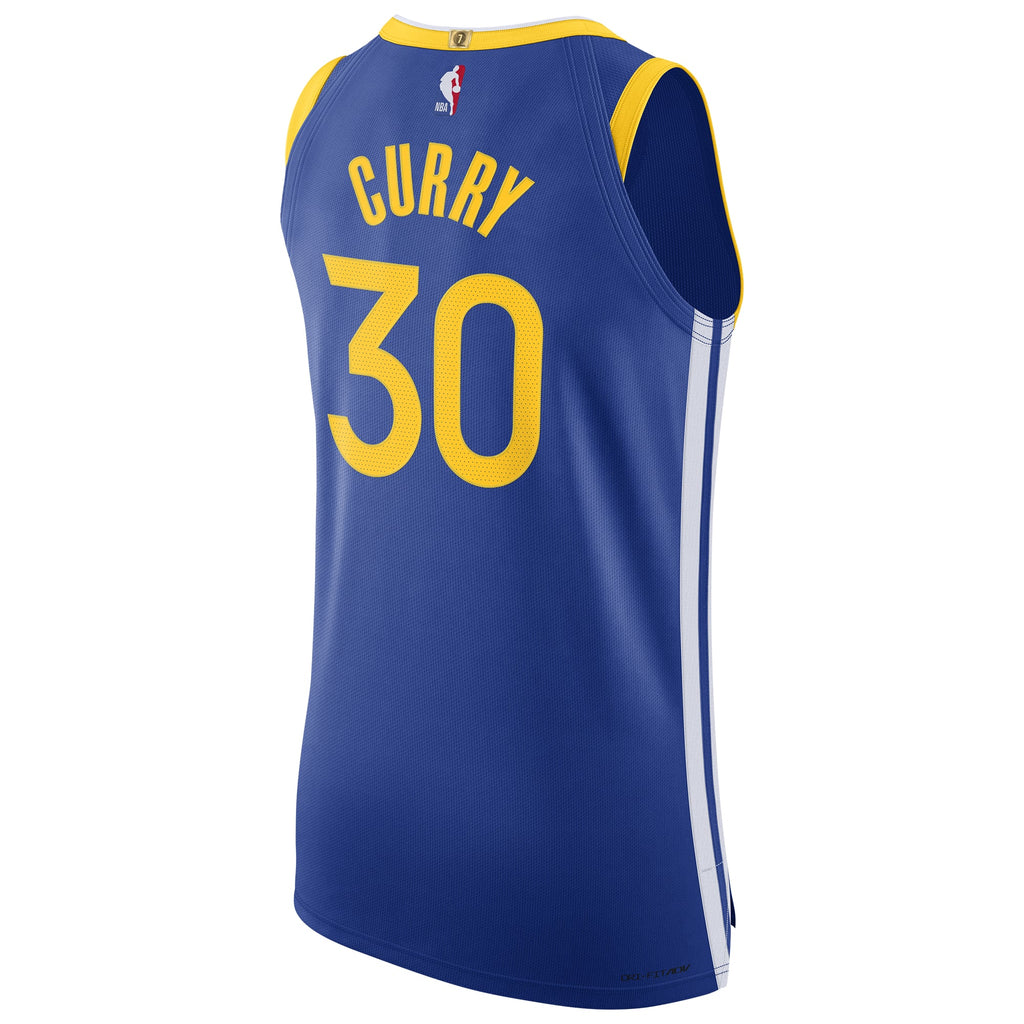Golden State Warriors Stephen Curry Nike Royal Authentic Jersey - Icon Edition for Men product image 4, provided for visual
