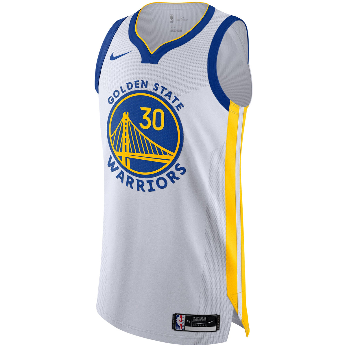 Golden State Warriors Stephen Curry Nike White Authentic Jersey - Association Edition for Men product image 3, provided for