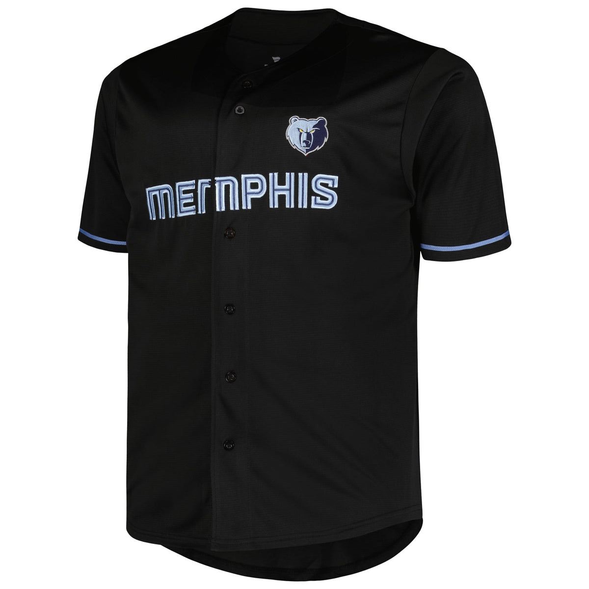 Memphis Grizzlies Profile Black Big & Tall Pop Jersey for Men product image 3, provided for visual reference and product