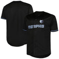 Memphis Grizzlies Profile Black Big & Tall Pop Jersey for Men product image 1, provided for visual reference and product
