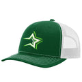 Dominican Baseball Team Caps – Estrellas Orientales – Green / White Hat Embroidered Logo product image 1, provided for