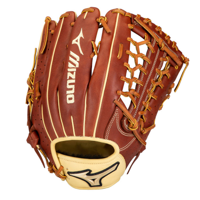 Mizuno Prime Elite GPE1275 Adult Outfield Baseball Glove product image 1, provided for visual reference and product detail