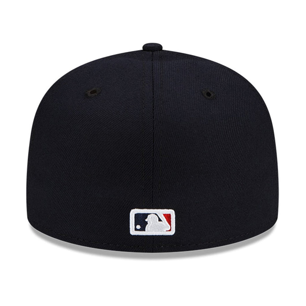 New Era 59FIFTY Cleveland Guardians Road Authentic Collection Fitted Hat - Dark Navy product image 4, provided for visual