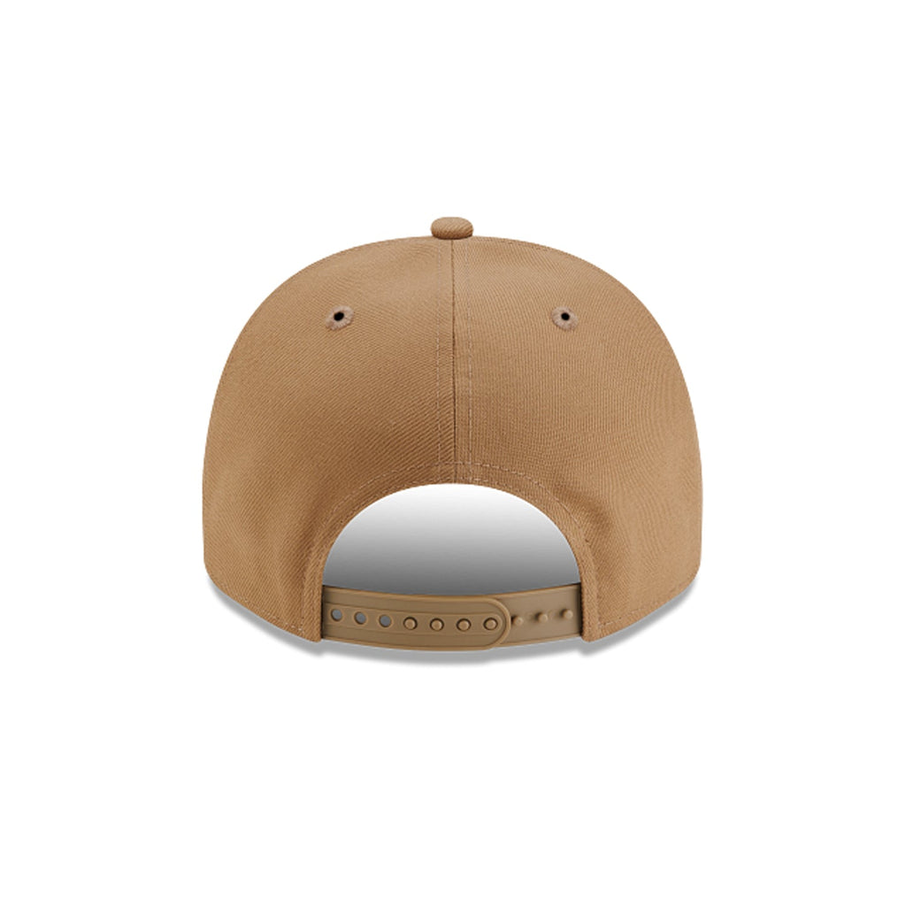 New Era New York Yankees MLB Basic 9FIFTY A-Frame Snapback Hat Khaki | Adjustable Baseball Cap | 950AFPC NEYYAN KHK product