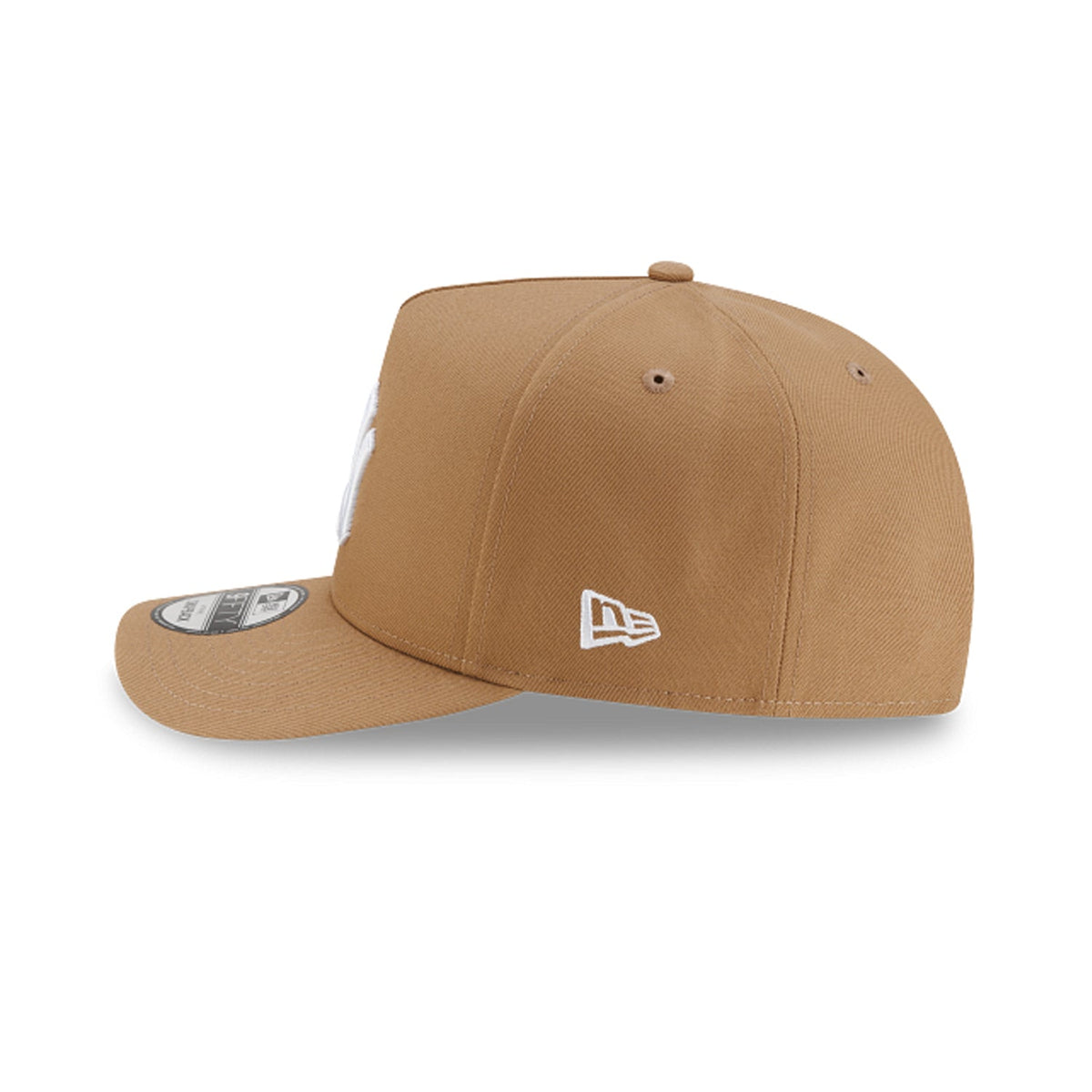 New Era New York Yankees MLB Basic 9FIFTY A-Frame Snapback Hat Khaki | Adjustable Baseball Cap | 950AFPC NEYYAN KHK product