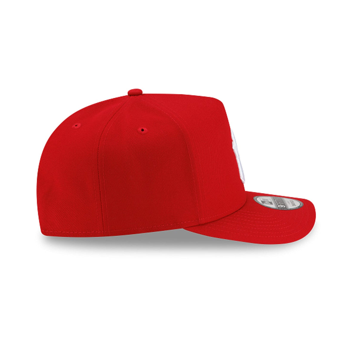 New Era New York Yankees MLB Basic 9FIFTY A-Frame Snapback Hat Scarlet | Adjustable Baseball Cap | 950AFPC NEYYAN SCA