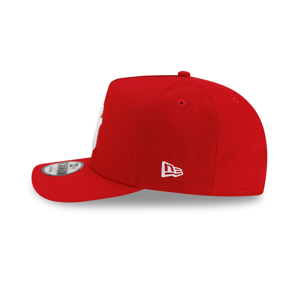 New Era New York Yankees MLB Basic 9FIFTY A-Frame Snapback Hat Scarlet | Adjustable Baseball Cap | 950AFPC NEYYAN SCA