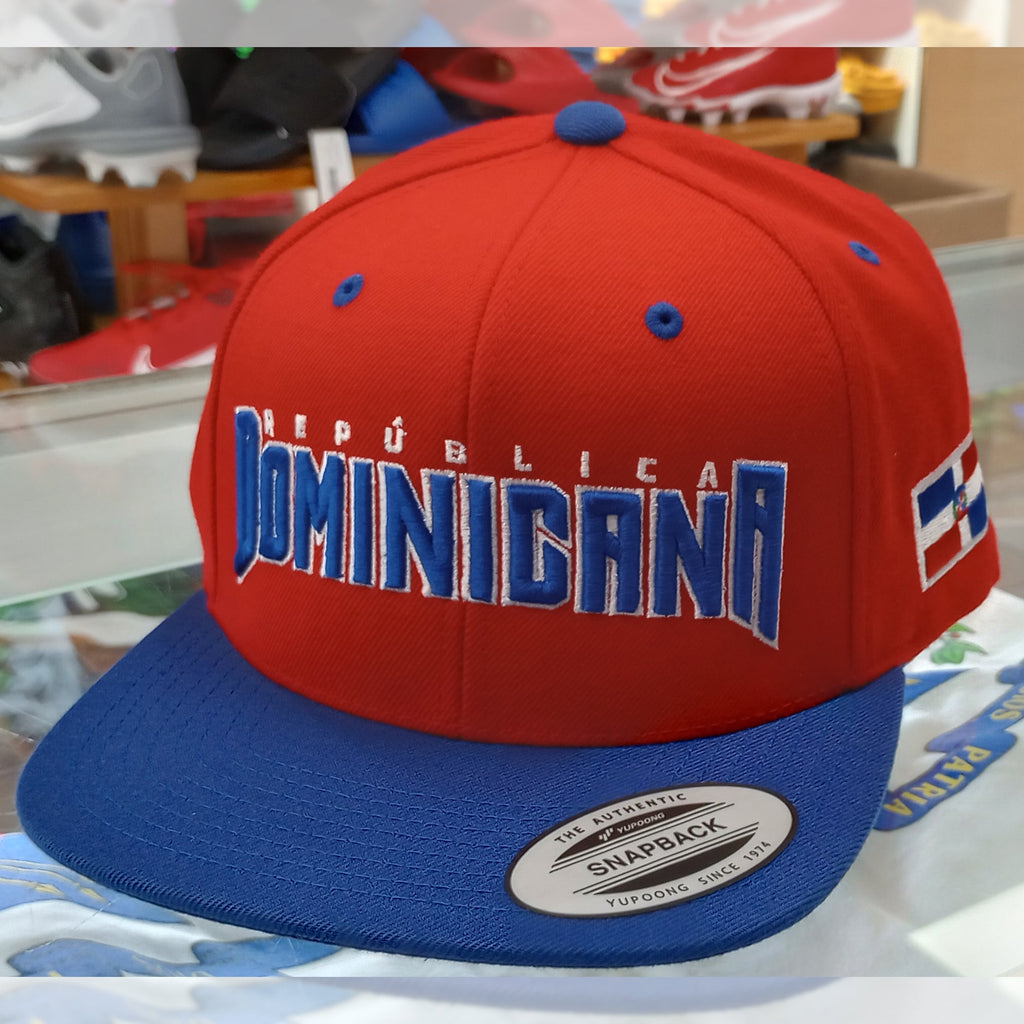 Republica Dominicana Snapback Hat product image 2, provided for visual reference and product detail review