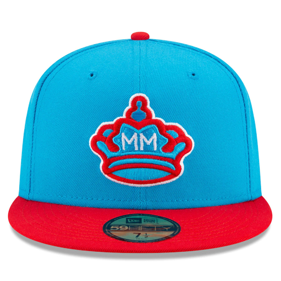 Miami Marlins City Connect New Era 59FIFTY Fitted hat product image 3, provided for visual reference and product detail