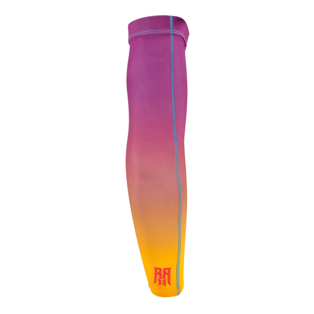 Nike Pro Dri-FIT Ronald Acuña Jr. Baseball Arm Sleeve University Gold | Compression Sleeve product image 2, provided for