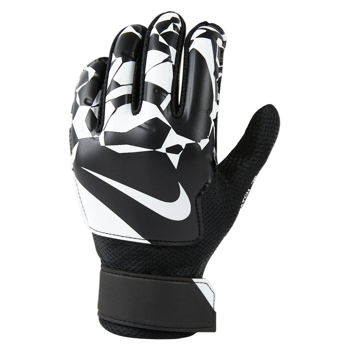 Nike Match Jr. Goalkeeper Soccer Gloves | Big Kids' Goalkeeper Gloves product image 2, provided for visual reference and