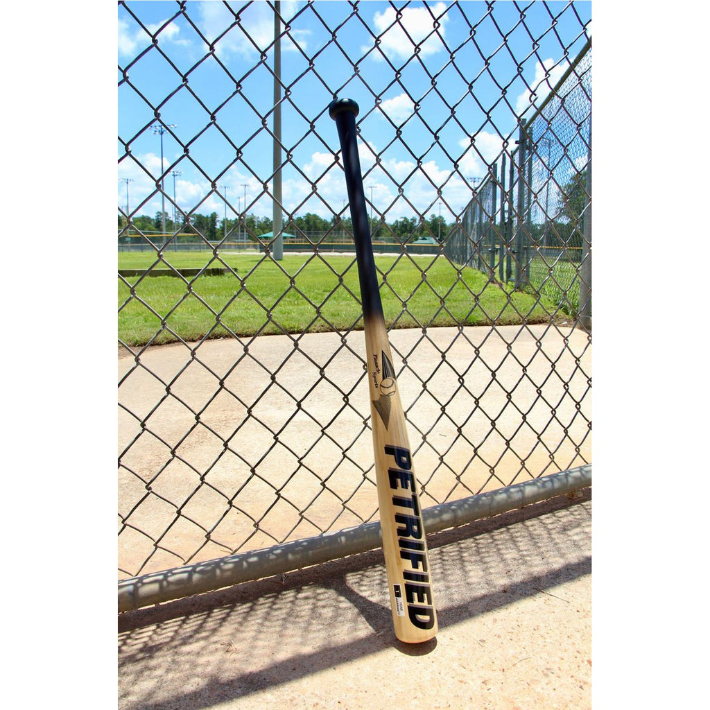Pinnacle Sports Petrified Youth Hickory & Bamboo Hybrid Baseball Bat – Approx. -6 | Rubberized Grip product image 2,