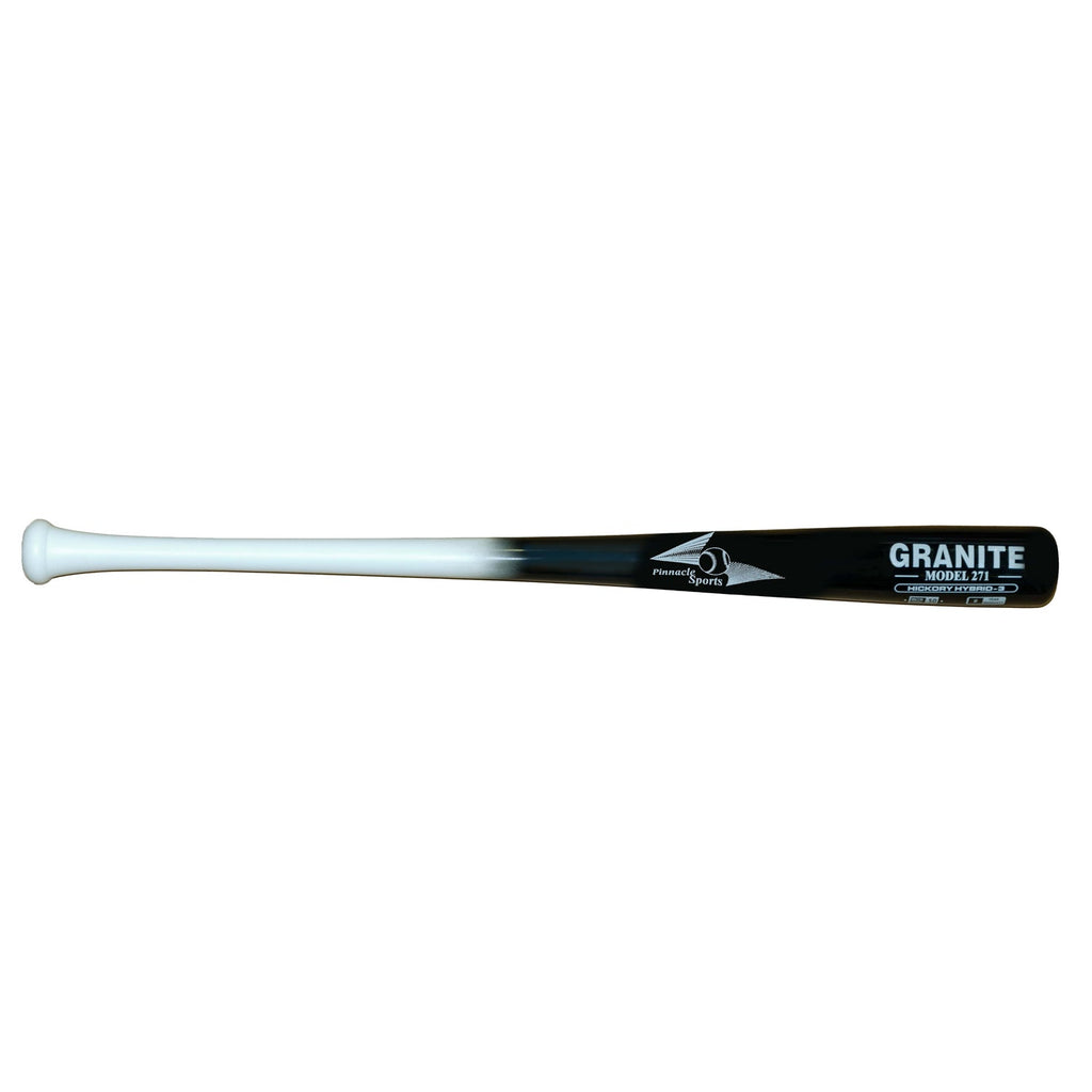Pinnacle Sports Granite Model 271 Hickory & Bamboo Hybrid BBCOR Baseball Bat -3 | 2-Year Warranty product image 2, provided