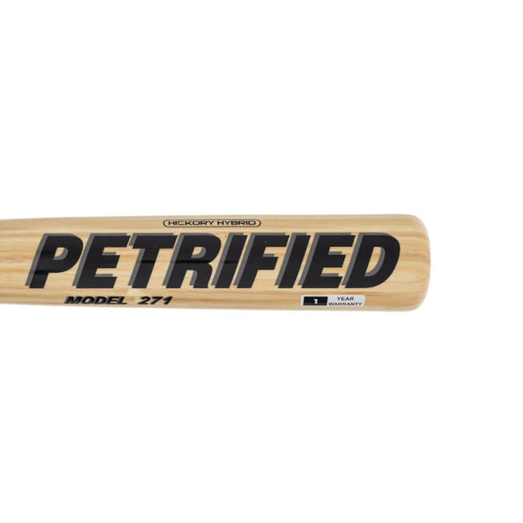 Pinnacle Sports Petrified Model 271 Hickory & Bamboo Hybrid BBCOR Baseball Bat -3 | PET-HGBN271LG product image 4, provided