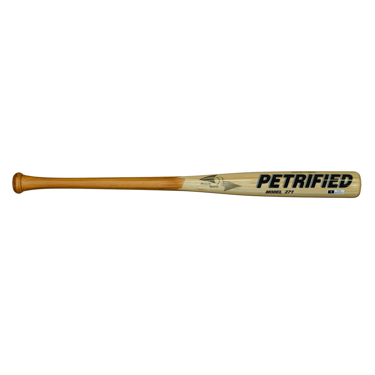 Pinnacle Sports Petrified Model 271 Hickory & Bamboo Hybrid BBCOR Baseball Bat -3 | PET-HGBN271LG product image 3, provided