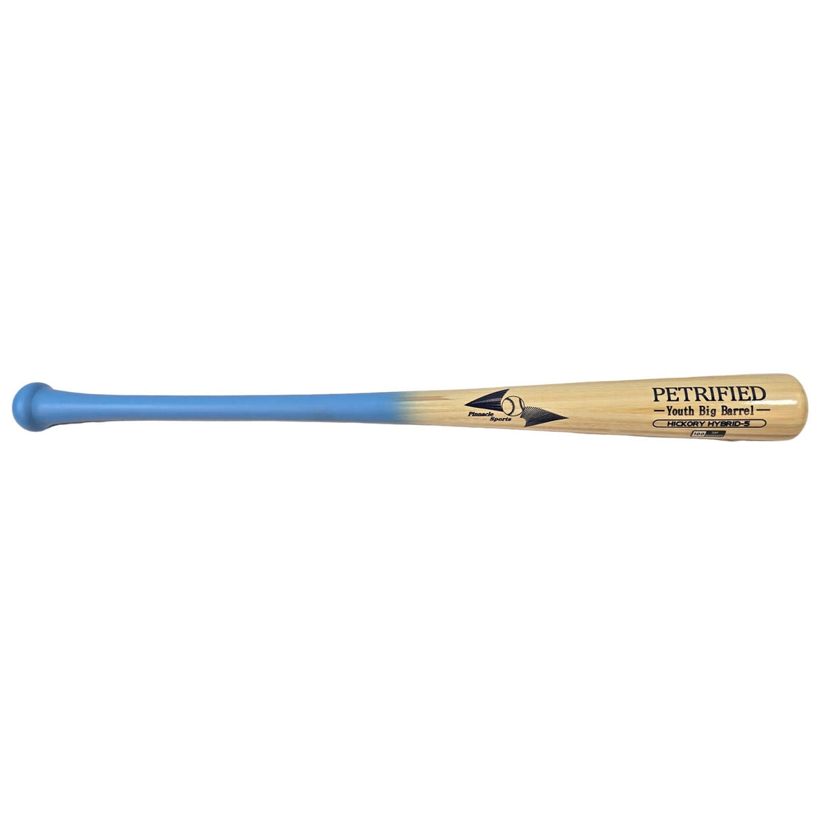 Pinnacle Sports Petrified Youth Big Barrel Hickory-Bamboo Hybrid Baseball Bat -5 | 100-Day Warranty product image 1,