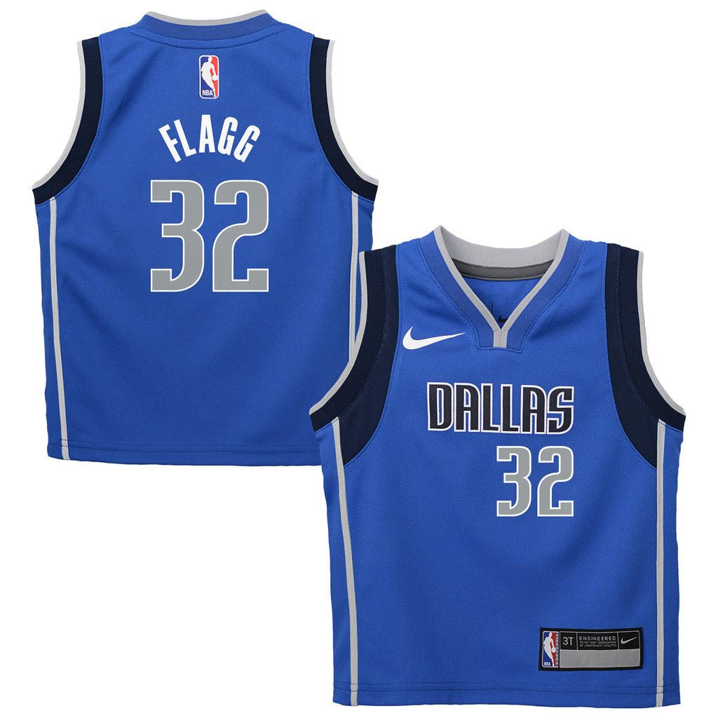 Preschool Dallas Mavericks Cooper Flagg Nike Blue Swingman Player Jersey - Icon Edition product image 1, provided for visual