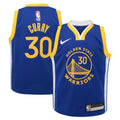 Preschool Golden State Warriors Stephen Curry Nike Royal Dri-FIT Swingman Player Jersey - Icon Edition product image 1,
