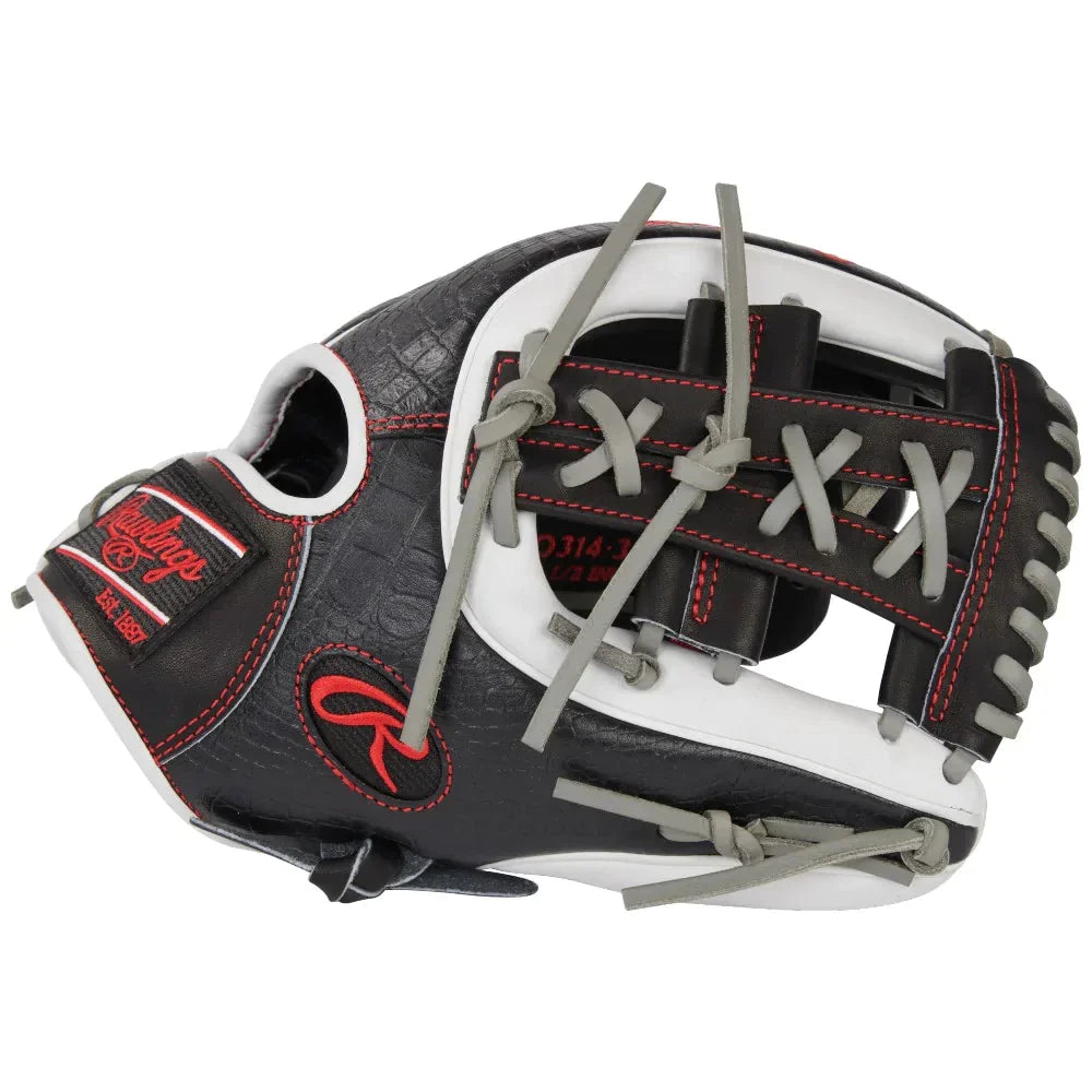 Rawlings Heart of the Hide 11.5" Baseball Glove: PRO314-32BW product image 4, provided for visual reference and product