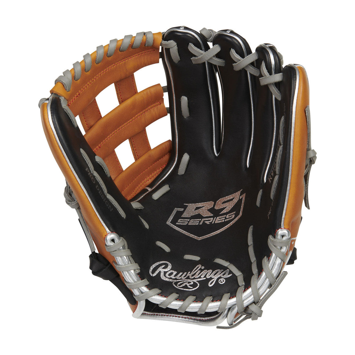 Rawlings R9 Contour Fit 12 Inch R9120U-6BT Baseball Glove R9120U-6BT product image 2, provided for visual reference and