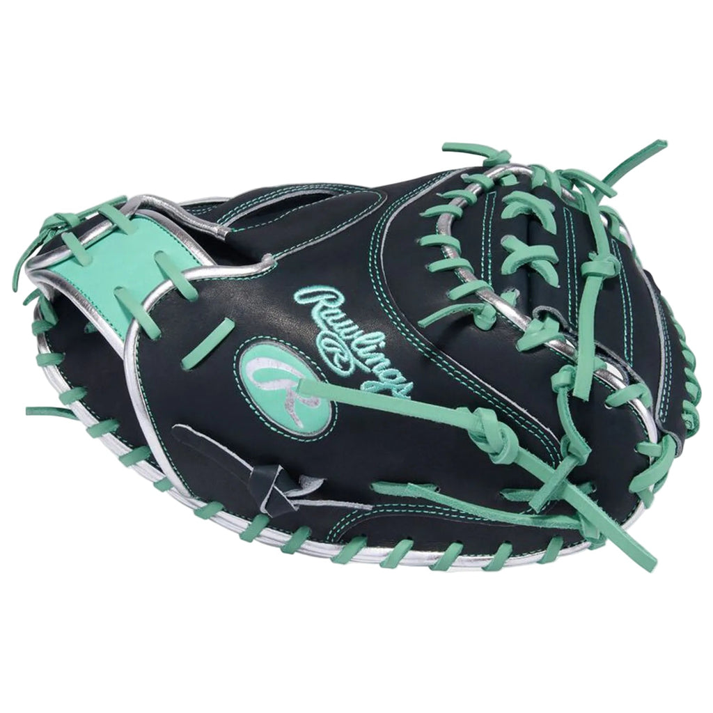 Rawlings Cal Raleigh Heart of the Hide 34-Inch Catcher's Mitt | Adult Baseball Catcher's Mitt | 1-Piece Solid Web | PRORCR29