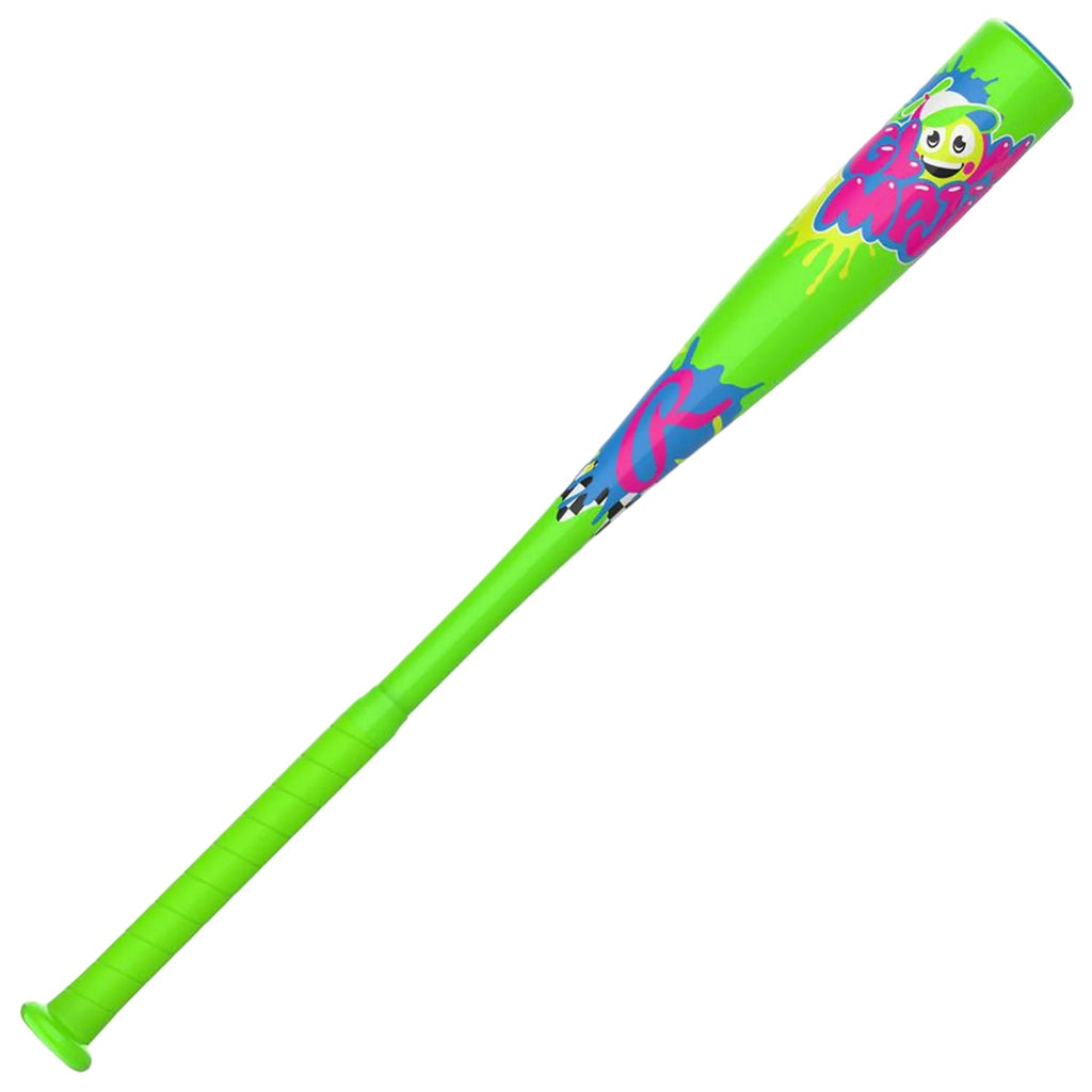 2027 Rawlings Glow Mojis T-Ball -12 USA Baseball Bat | Youth T-Shirt Ball Alloy Bat | 2 5/8" Barrel | RTB7GLO12 product