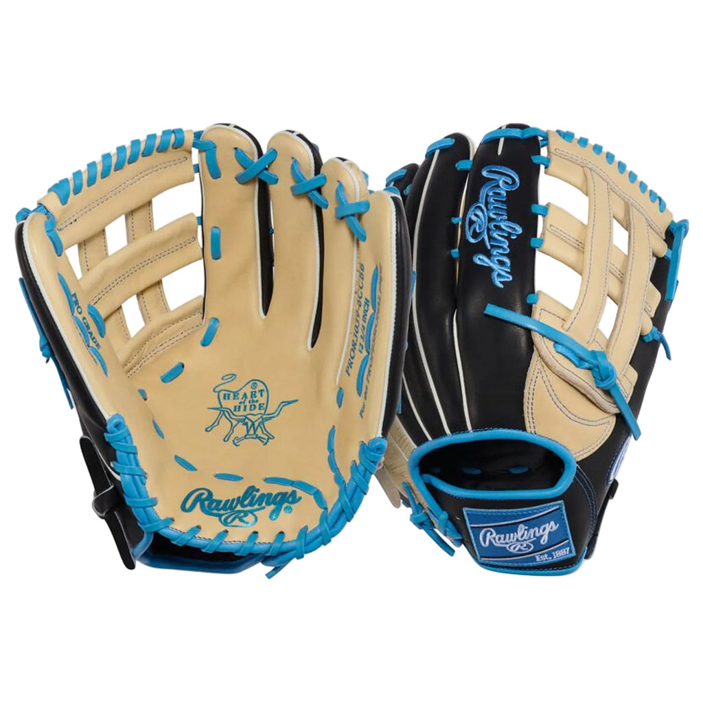 Rawlings Heart of the Hide 12.75-Inch Outfield Glove | Premium Baseball Outfielder's Glove product image 5, provided for