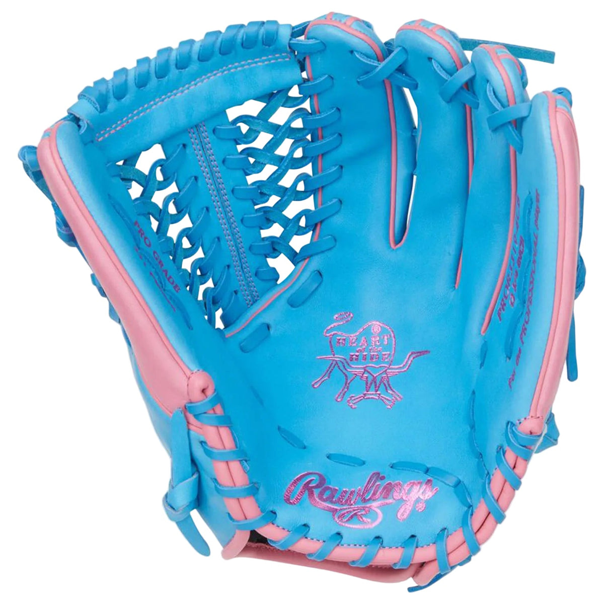 Rawlings Heart of the Hide 12.75-Inch Modified Trap-Eze Web Baseball Outfield Glove product image 4, provided for visual