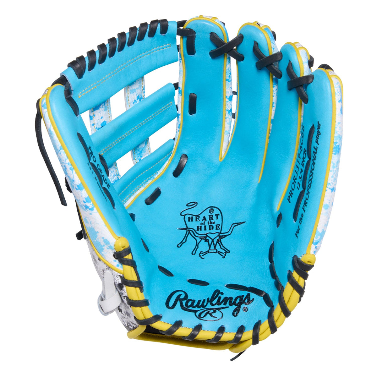 Rawlings Heart of the Hide ColorSync 10.0 12.75" Baseball Glove | Adult Outfield Baseball Glove | PROR3319-6CBB product