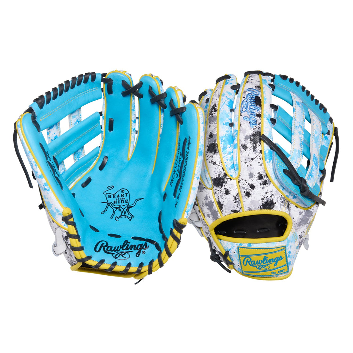 Rawlings Heart of the Hide ColorSync 10.0 12.75" Baseball Glove | Adult Outfield Baseball Glove | PROR3319-6CBB product