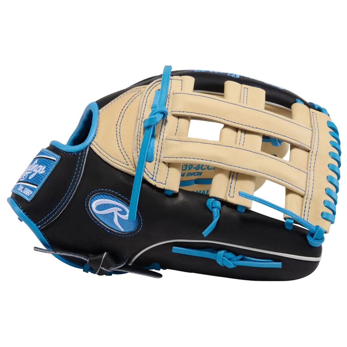 Rawlings Heart of the Hide 12.75-Inch Outfield Glove | Premium Baseball Outfielder's Glove product image 2, provided for