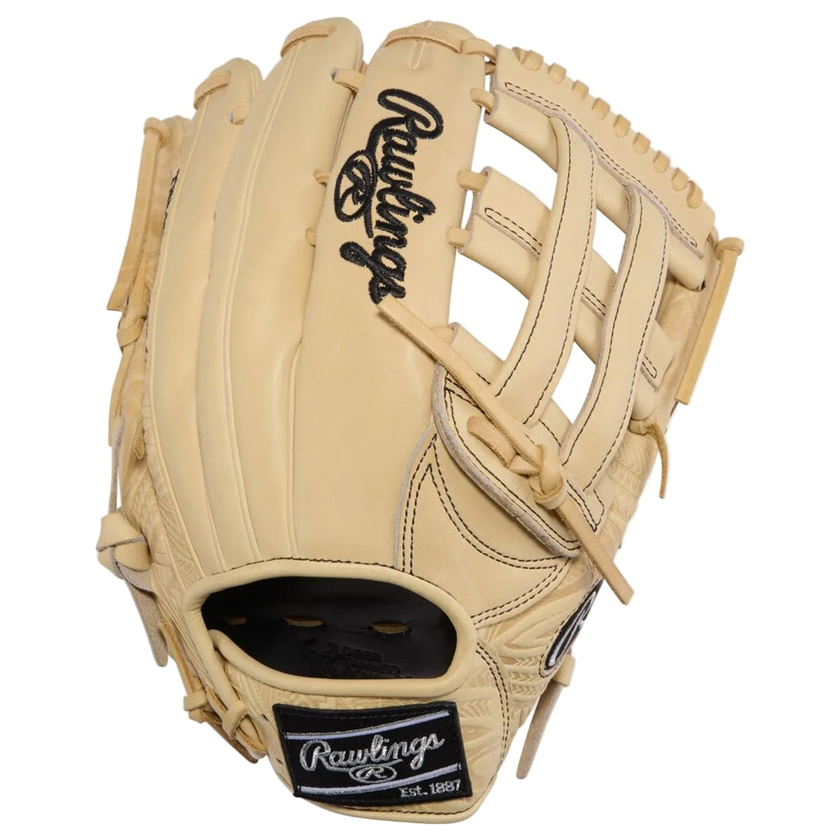 Rawlings Heart of the Hide R2G 12.75-Inch Outfield Baseball Glove | Camel Pro H-Web | PROR3039-6CCC product image 1,