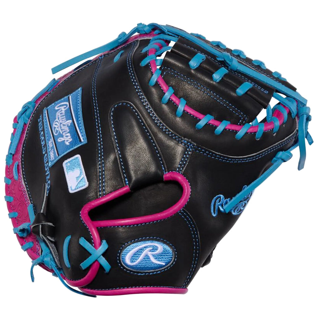 Rawlings Heart of the Hide ContoUR Fit 32.5-Inch Catcher's Mitt | Adult Baseball Catcher's Mitt | 1-Piece Solid Web |