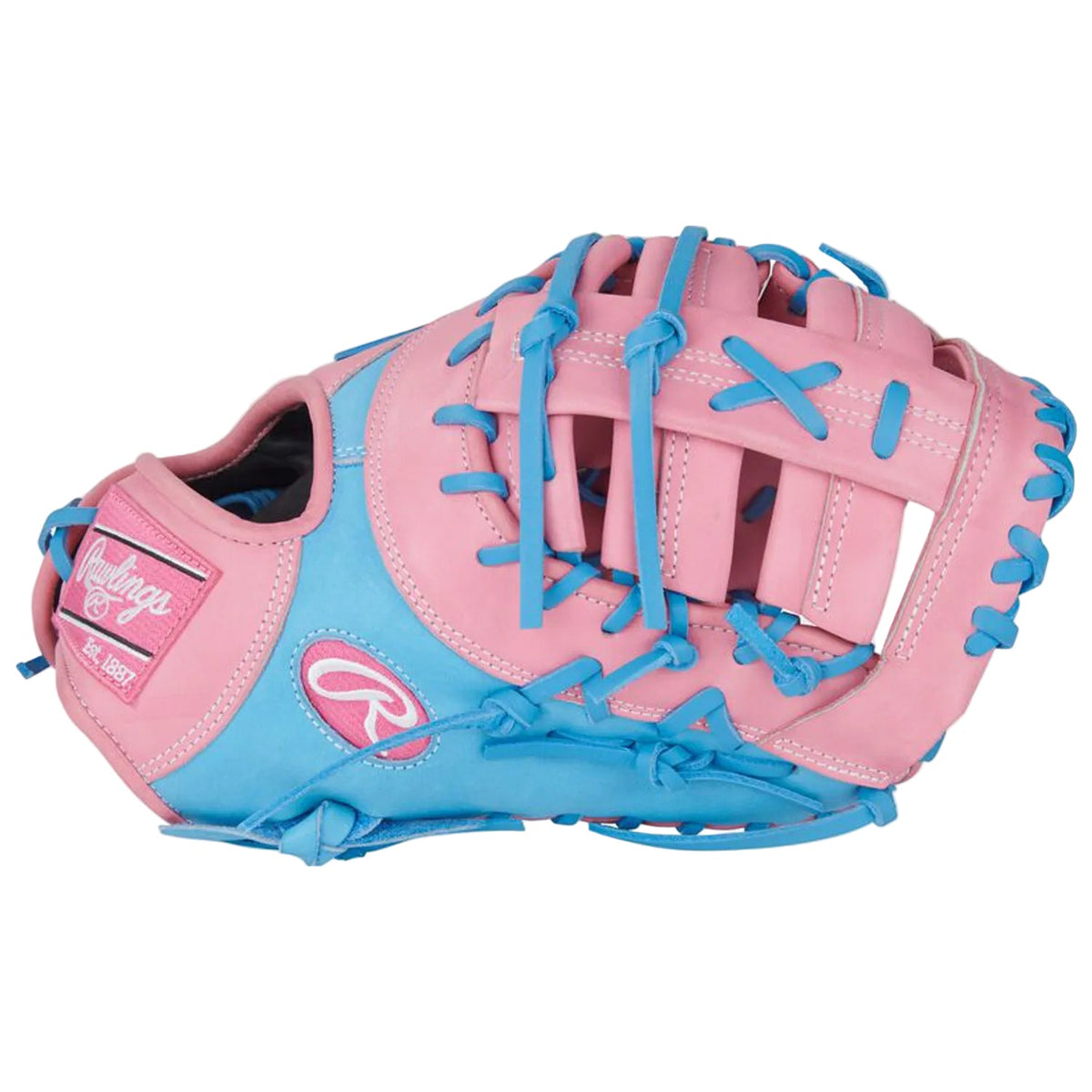 Rawlings Heart of the Hide ContoUR Fit 12.25-Inch First Base Mitt | Adult Baseball First Base Glove | Single Post Double Bar