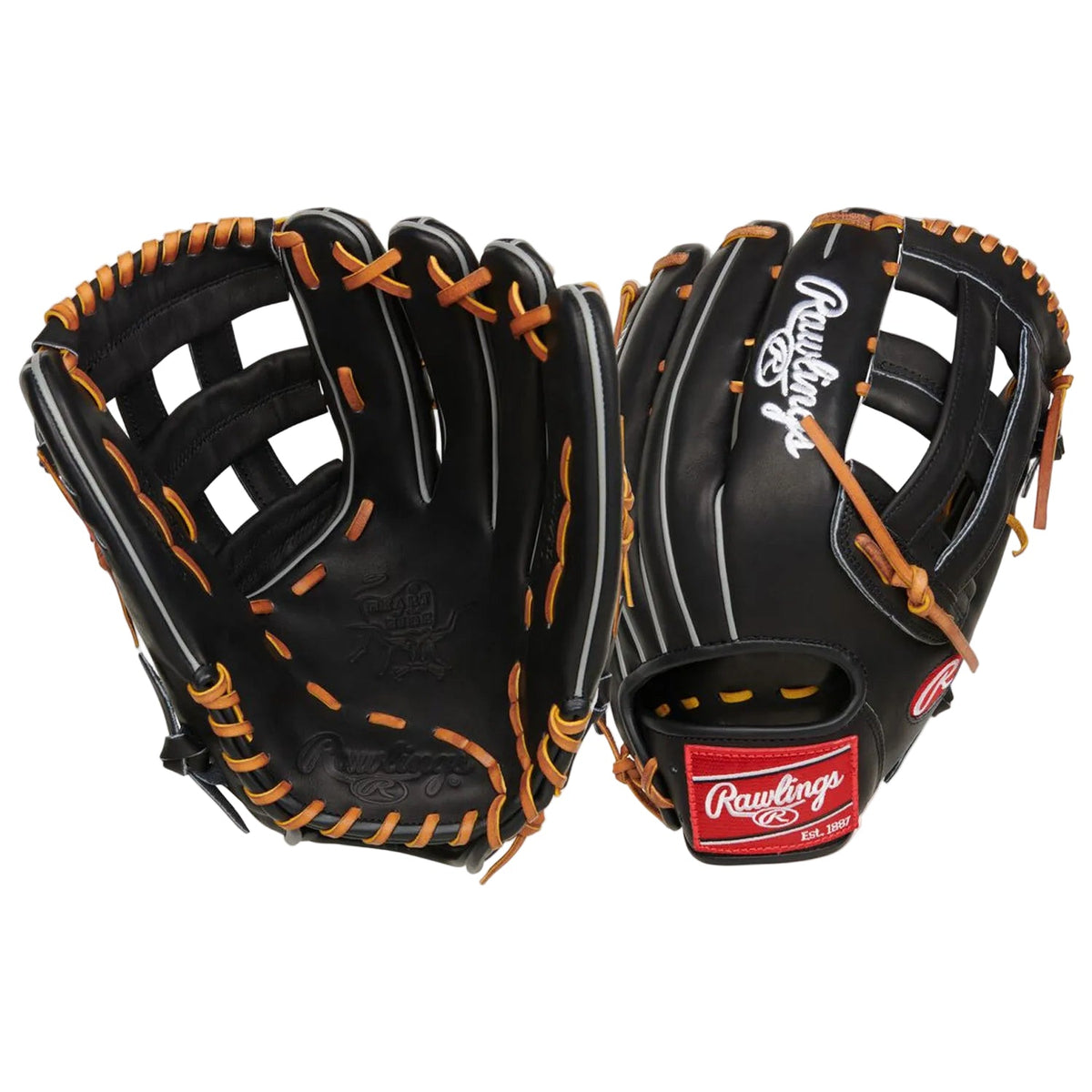 Rawlings Heart of the Hide 12.75-Inch Outfield Baseball Glove | 302 Pattern | Pro H-Web | PROT3029C-6B product image 2,