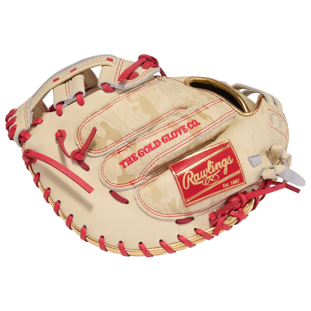 Rawlings Kinzie Hansen K9 Heart of the Hide 33-Inch Fastpitch Catcher's Mitt | Modified H-Web | PROCM33FP-24CS product image
