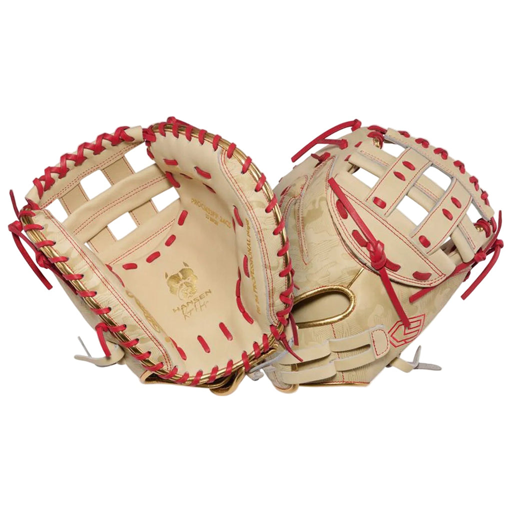 Rawlings Kinzie Hansen K9 Heart of the Hide 33-Inch Fastpitch Catcher's Mitt | Modified H-Web | PROCM33FP-24CS product image