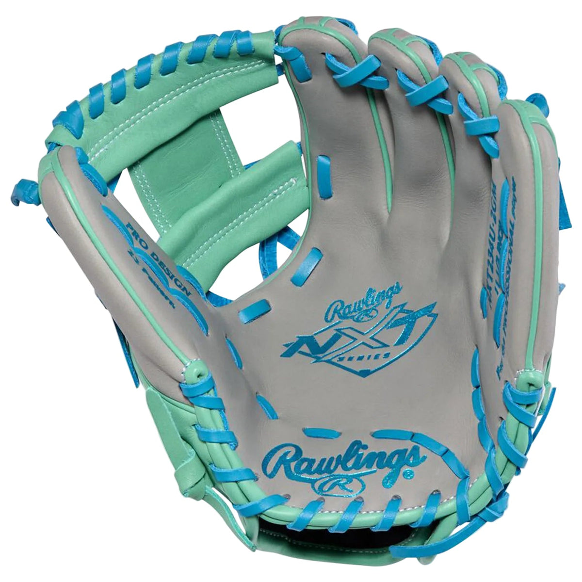 Rawlings NXT Series 11.5-Inch Infield Baseball Glove | Pro I-Web | NXT234U-2GM product image 4, provided for visual