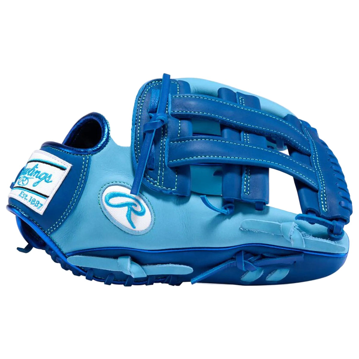 Rawlings NXT Series 12.5-Inch Outfield Baseball Glove | Pro H-Web | NXT3028U-6CBR product image 2, provided for visual